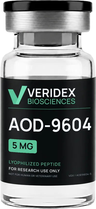 AOD-9604 — hGH Fragment 176-191 research vial — Veridex Biosciences
