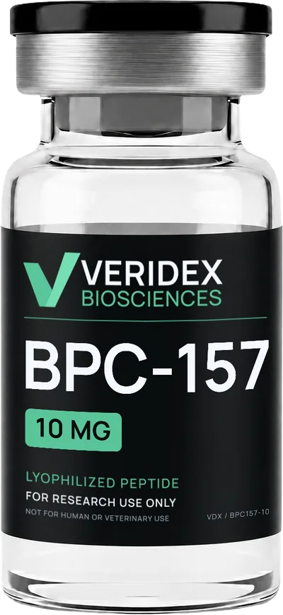 BPC-157 — Body Protection Compound-157 research vial — Veridex Biosciences