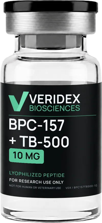 BPC-157 + TB-500 Blend — BPC-157 / TB-500 Combination research vial — Veridex Biosciences