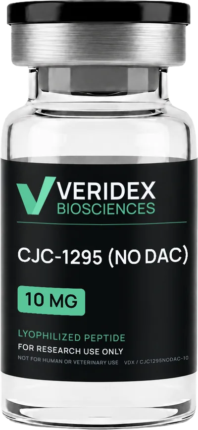 CJC-1295 (No DAC) — Short-Acting GHRH Analog (Mod GRF 1-29) research vial — Veridex Biosciences
