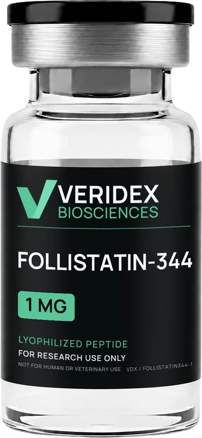 Follistatin-344 — Myostatin-Binding Glycoprotein research vial — Veridex Biosciences