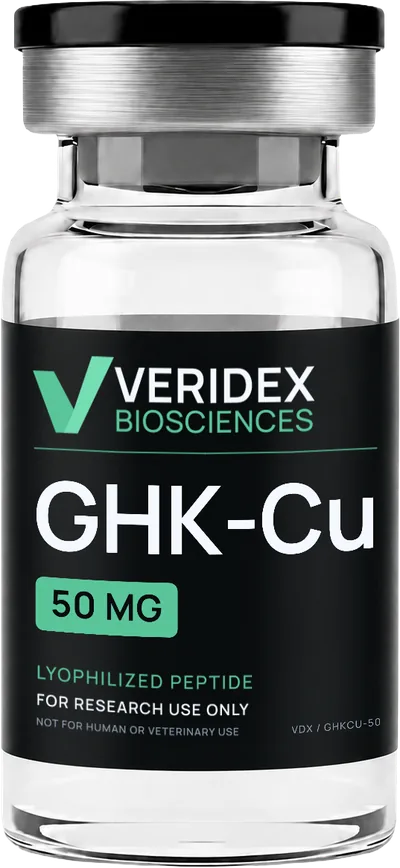 GHK-Cu — Copper Peptide research vial — Veridex Biosciences