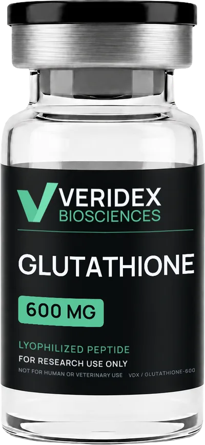 Glutathione — Tripeptide Antioxidant research vial — Veridex Biosciences