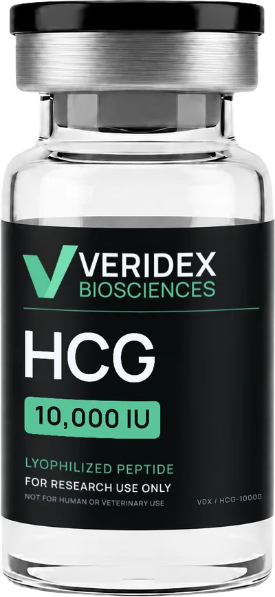 HCG — Human Chorionic Gonadotropin research vial — Veridex Biosciences