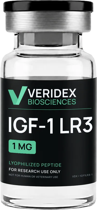 IGF-1 LR3 — Long R3 Insulin-like Growth Factor-1 research vial — Veridex Biosciences