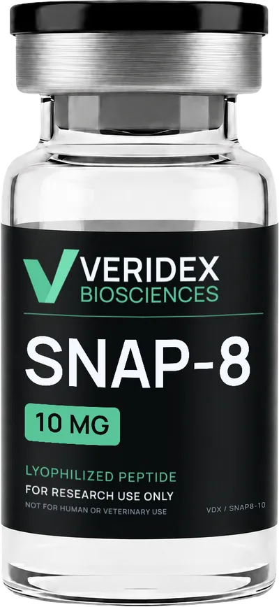 Snap-8 — Acetyl Octapeptide-3 research vial — Veridex Biosciences
