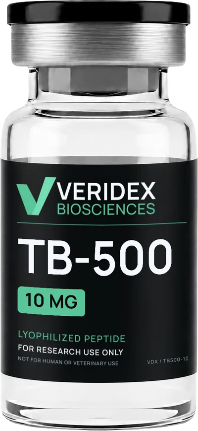 TB-500 — Thymosin Beta-4 fragment (TB4 Frag) research vial — Veridex Biosciences